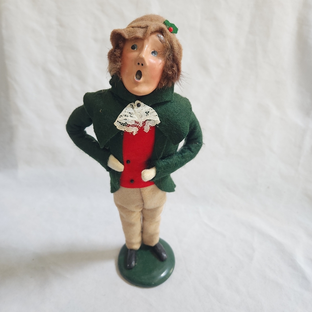 Byers Choice Carolers Victorian Man Figurine AS IS